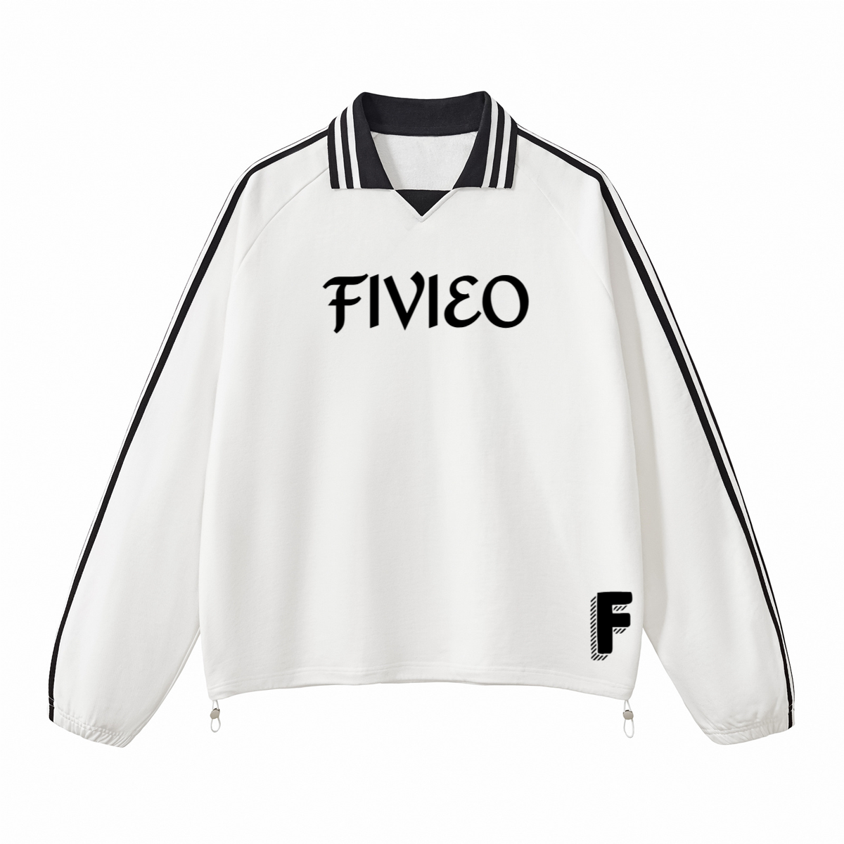 FIVIEO DESIGN Collar Striped