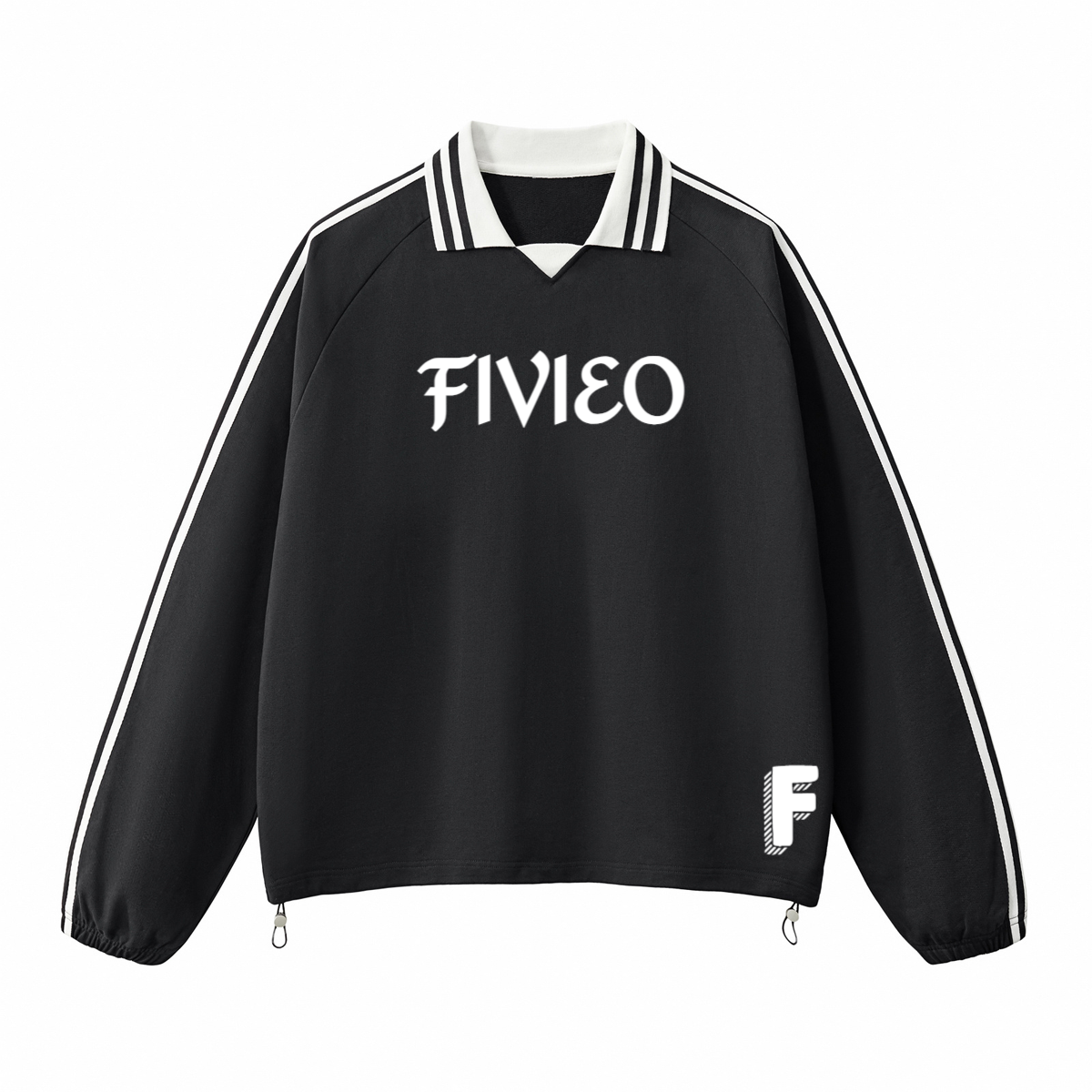 FIVIEO DESIGN Collar Striped