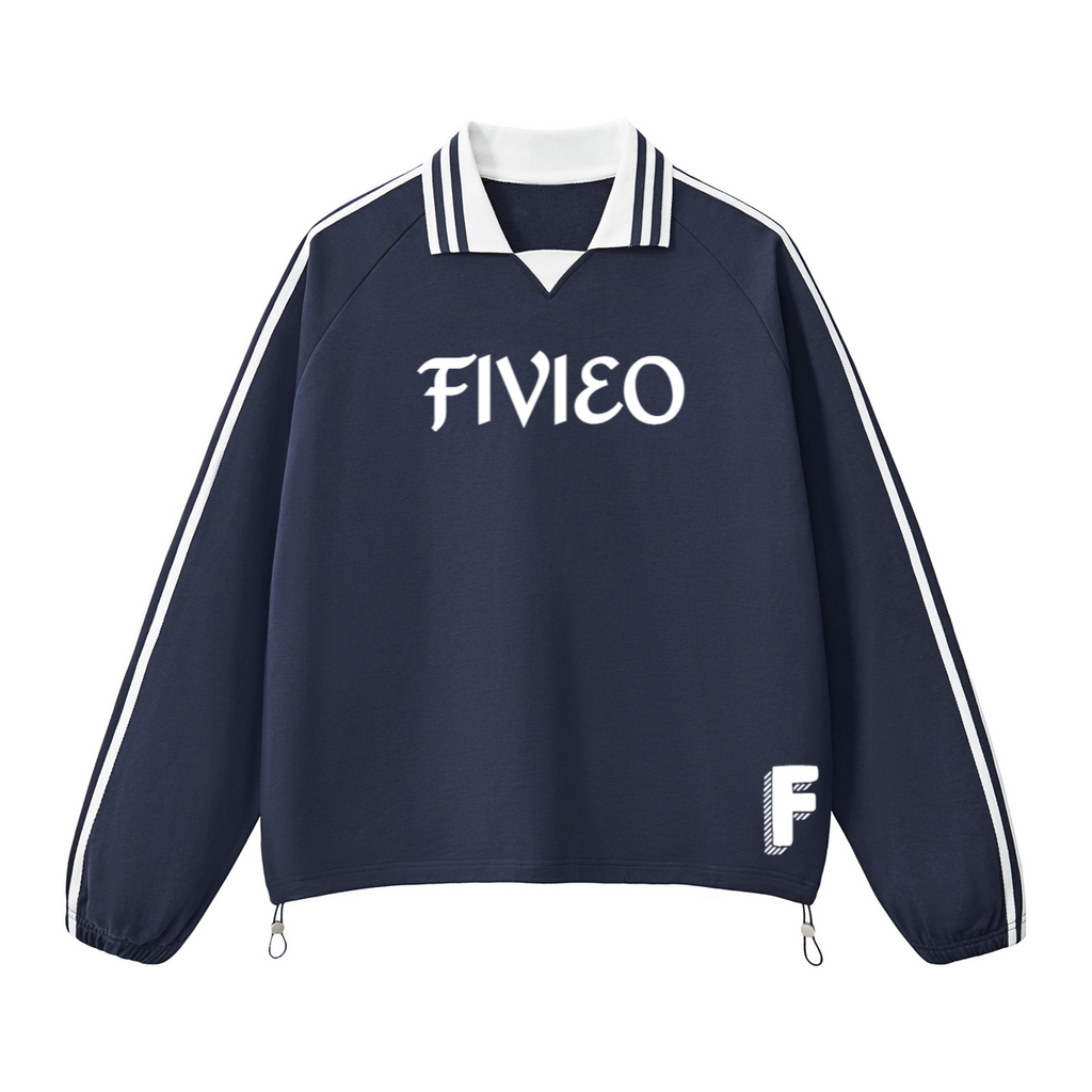FIVIEO DESIGN Collar Striped