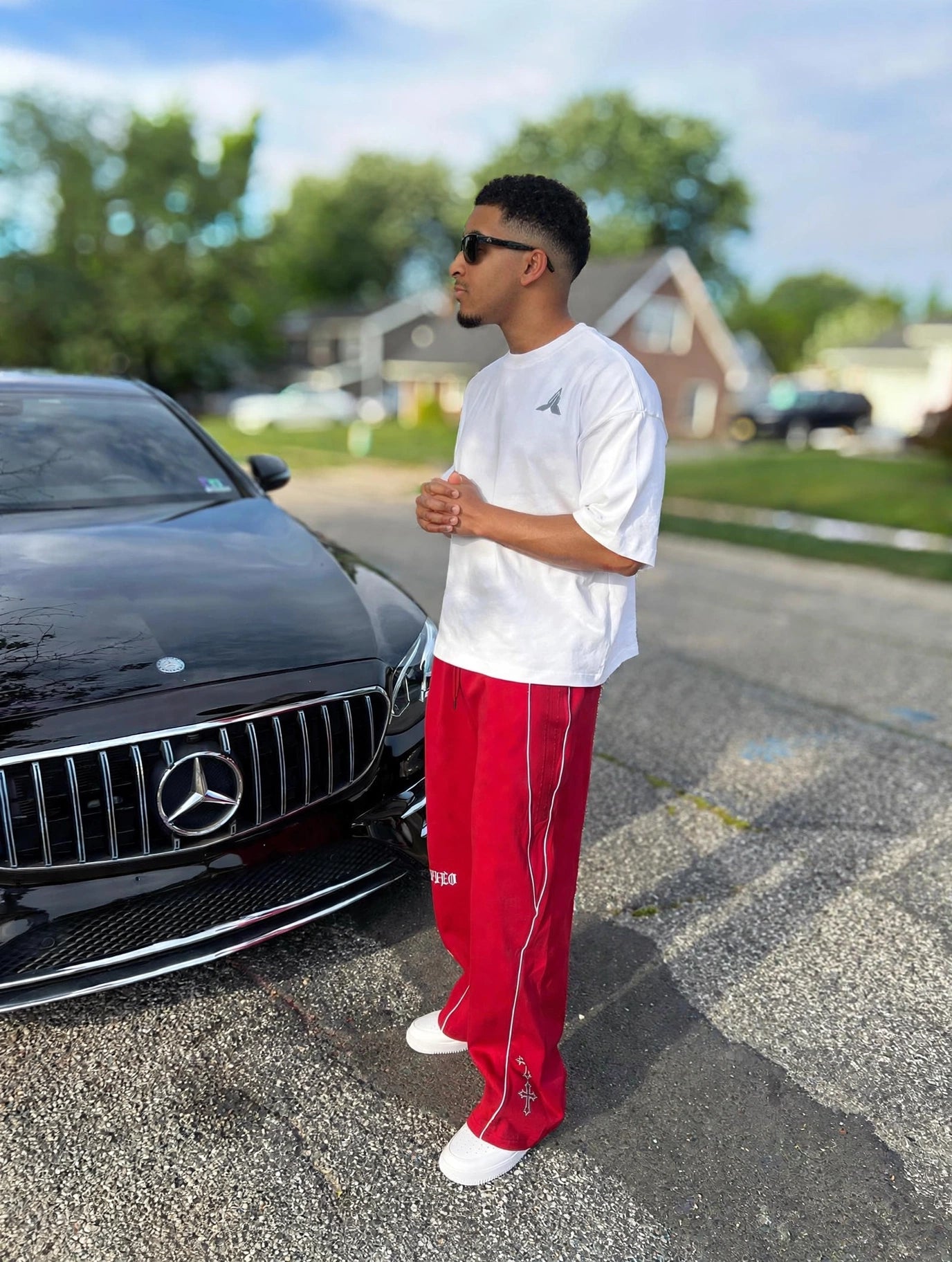 Reflection Striped Pants