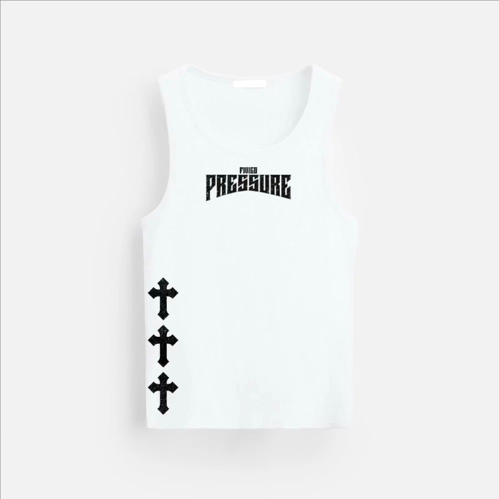 AP Vintage Tank - White