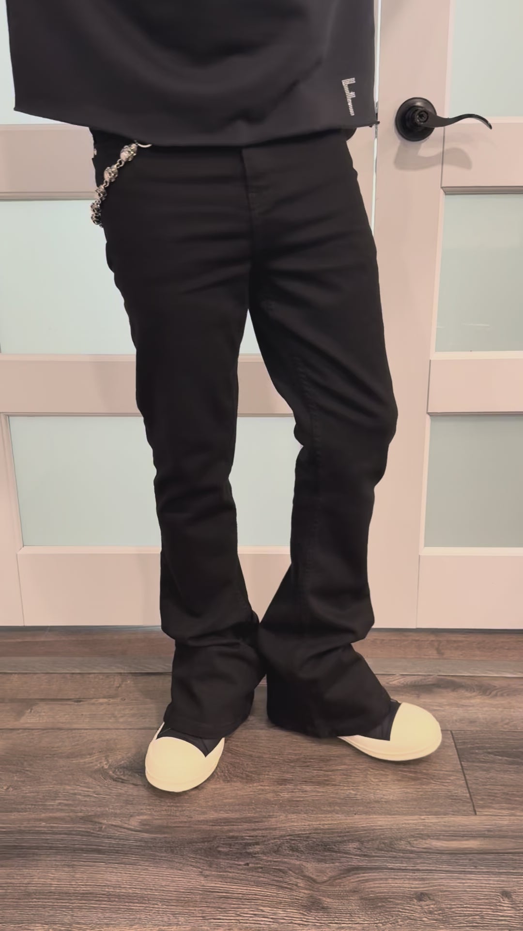 Skull Flare Jeans